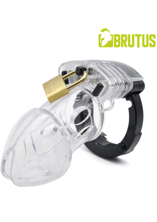 Klatka na Penisa BRUTUS ALPHA - Chastity Cage Clear.png