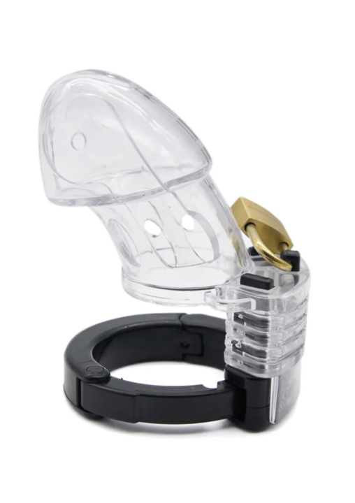 Klatka na Penisa BRUTUS ALPHA - Chastity Cage Clear1.png