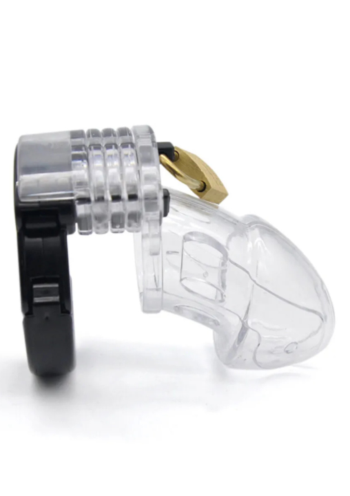 Klatka na Penisa BRUTUS ALPHA - Chastity Cage Clear2.png