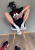 Sk8erboy® PUPPY Short Crew Socks White Gay.png
