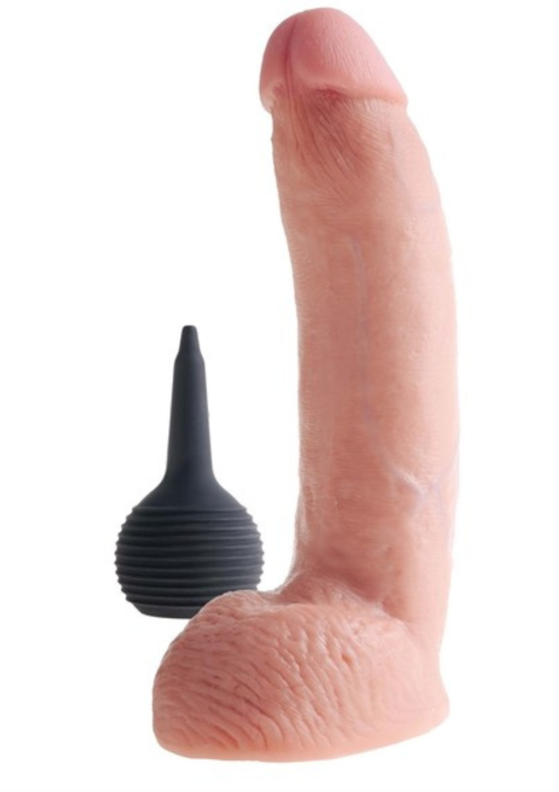 Dildo z Funkcją Wytrysku King Cock Gode Squirty 18x 5 cm.png