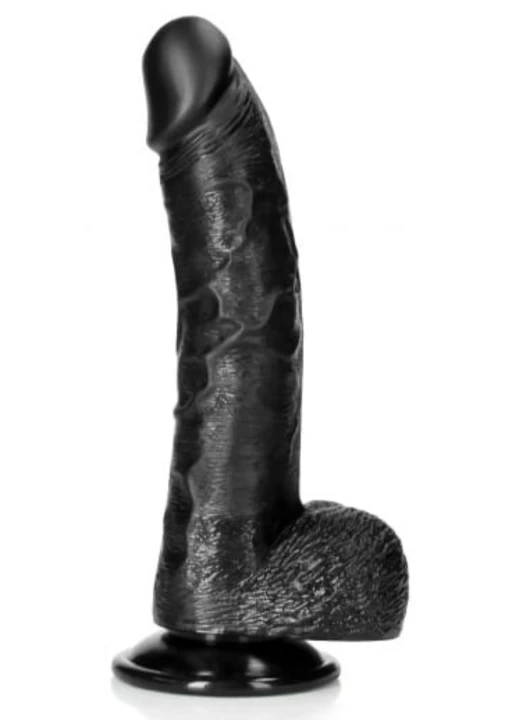 Curved Dildo RealCock 17x 4.3cm Black.png