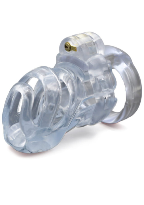 BRUTUS Cyborg Chastity Cage - Clear.png