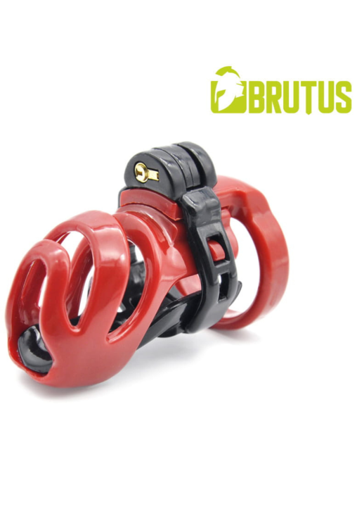Klatka na Penisa BRUTUS Cyborg Chastity Cage - Black | Red.png