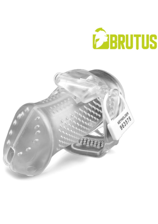 Klatka na Penisa BRUTUS Airmesh Chastity Cage - Clear.png