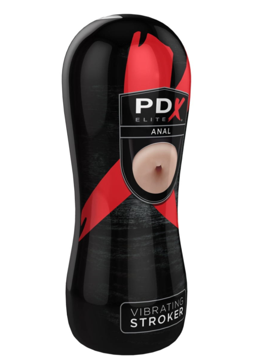 Masturbator PDX Elite Vibrating Anal Stroker - Light.png
