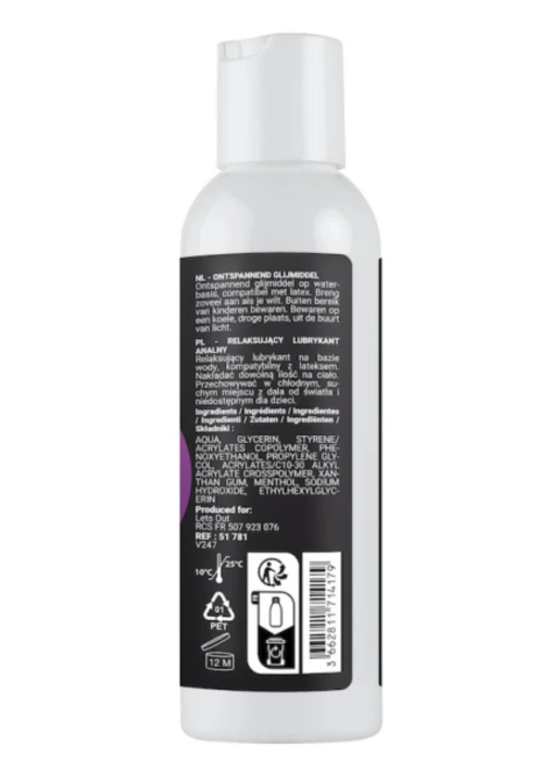 Lubrykant relaksujący do seksu analnego Lubrifiant relaxant Sensualube Anal Relaxing 150  ml.png