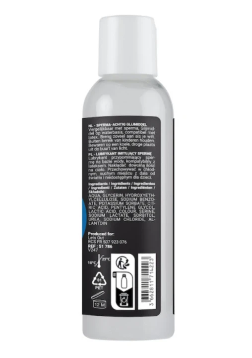 Lubrykant przypominający spermę Lubrifiant Aspect Sperme Sensualube Sperm Effect 150  ml.png
