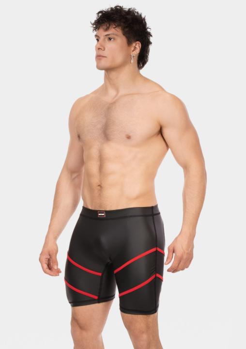 Barcode Berlin Biker Short Nuru Red