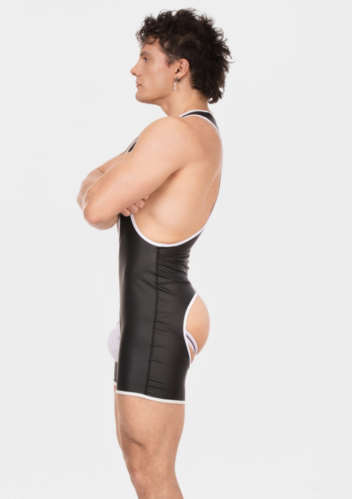 Barcode Berlin Singlet Kam White