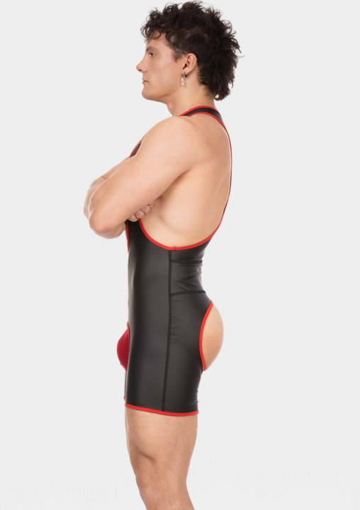 Barcode Berlin Singlet Kam Red