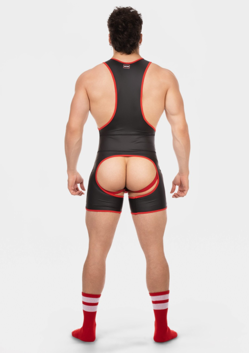 Barcode Berlin Singlet Kam Red