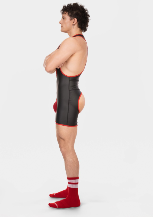 Barcode Berlin Singlet Kam Red