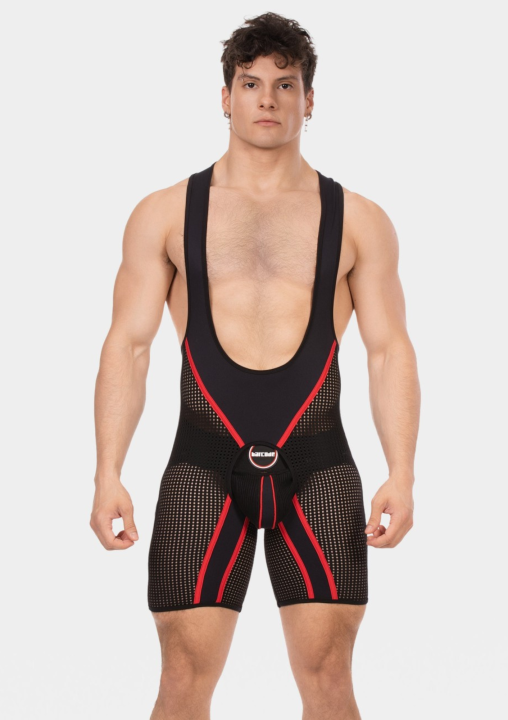Barcode Berlin Chaps Singlet Krish Red