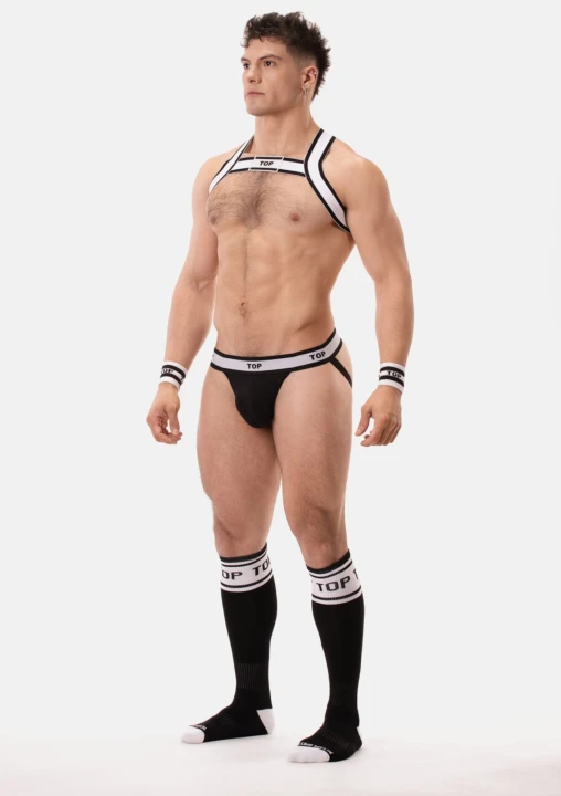 Barcode Berlin Jockstrap Top Black