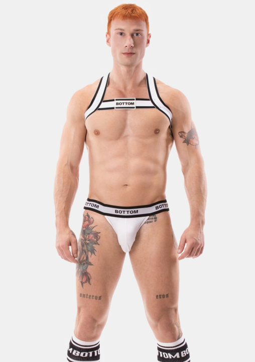 Barcode Berlin Jockstrap Bottom White
