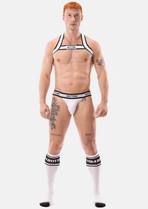 Barcode Berlin Jockstrap Bottom White