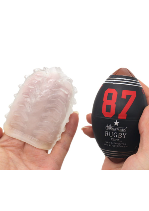 Masturbator Rugby Ball Stepper Egg 9 x 5 cm