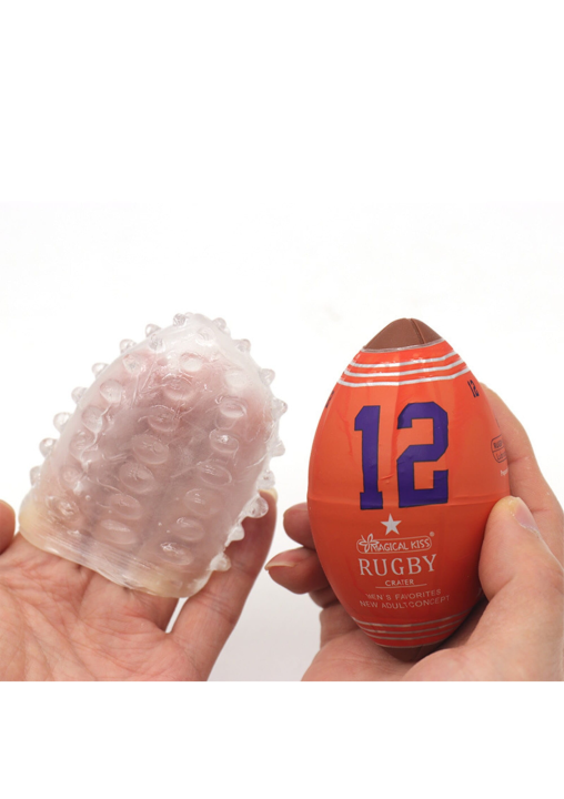Masturbator Rugby Ball Crater Egg 9 x 5 cm
