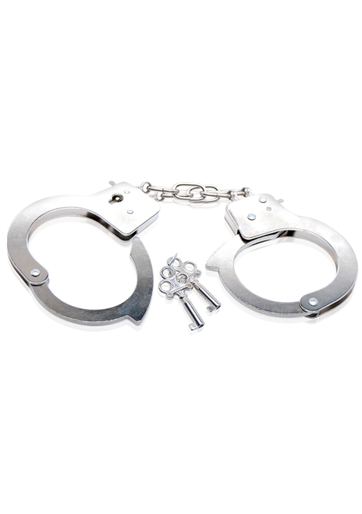 Kajdanki Fetish Fantasy Series Beginner'S Metal Cuffs Pipedream