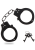Kajdanki Metal Handcuffs Fun Cuffs Black