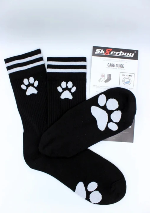 Sk8erboy® PUPPY Socks Black                  .png