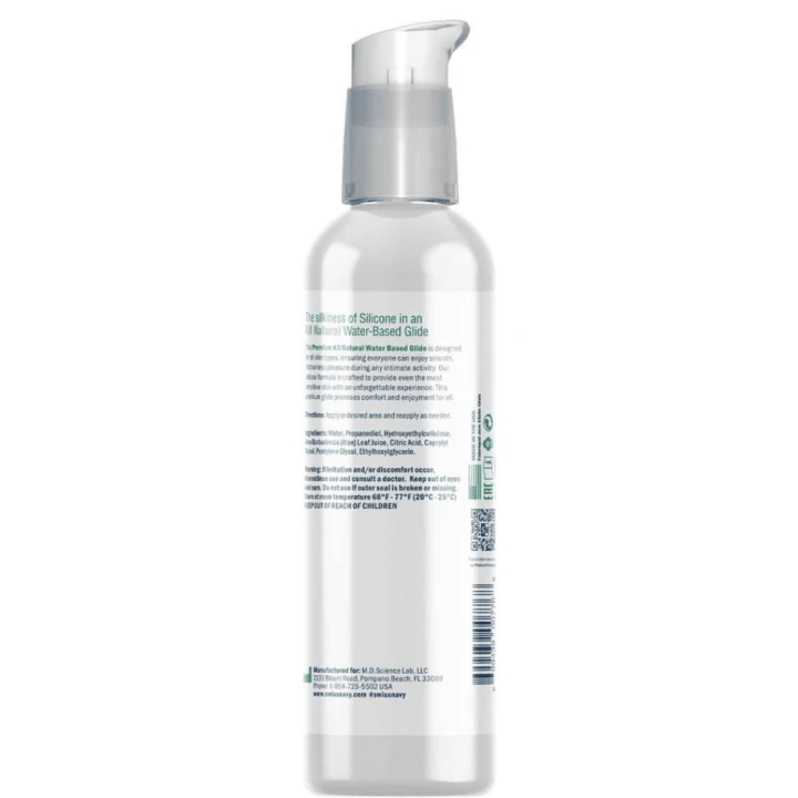 Lubrykant Wodny z aloesem Lubrifiant Eau Natural Swiss Navy 118 ml