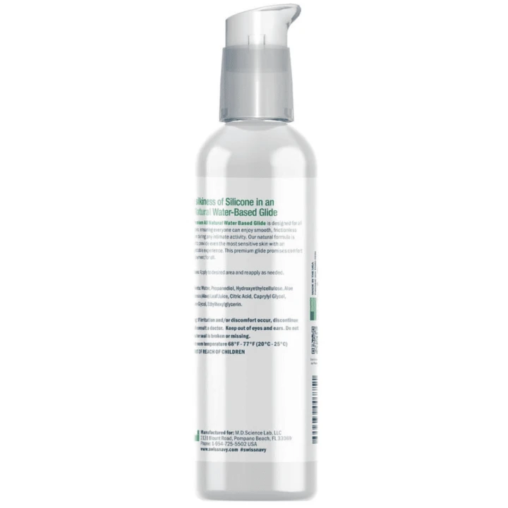 Lubrykant Wodny z aloesem Lubrifiant Eau Natural Swiss Navy 59ml