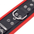 Skórzane kajdanki Leather handcuffs for wrists Black-Red