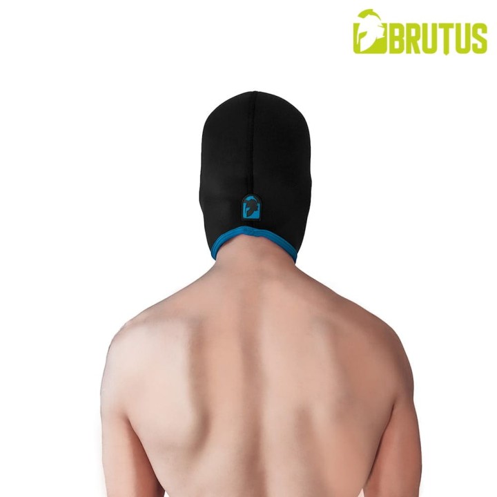 BRUTUS Blind Neoprene Face Fucker Hood Black : Blue