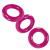 Set of 3 Willy Rings Pink Cockrings