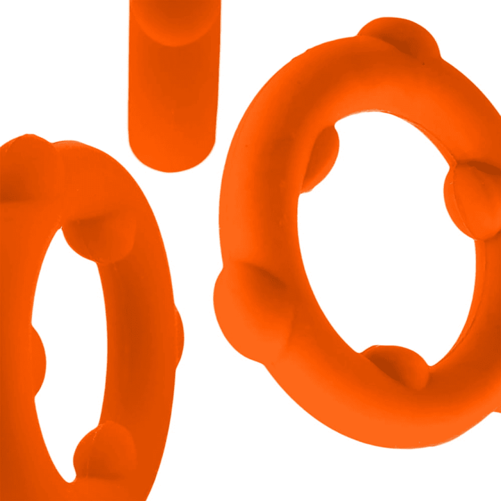 Oxballs [SIL] SPINNER Cockring Orange