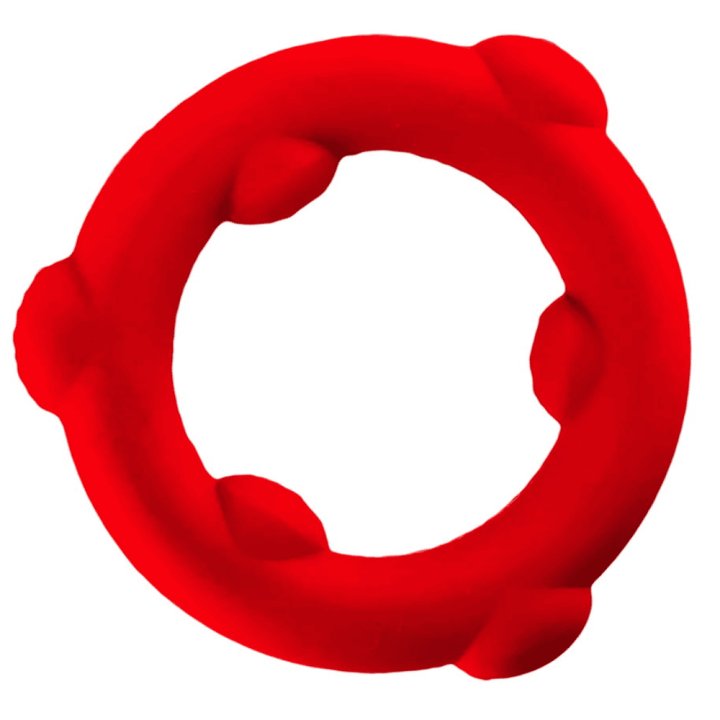 Oxballs [SIL] SPINNER Cockring Red