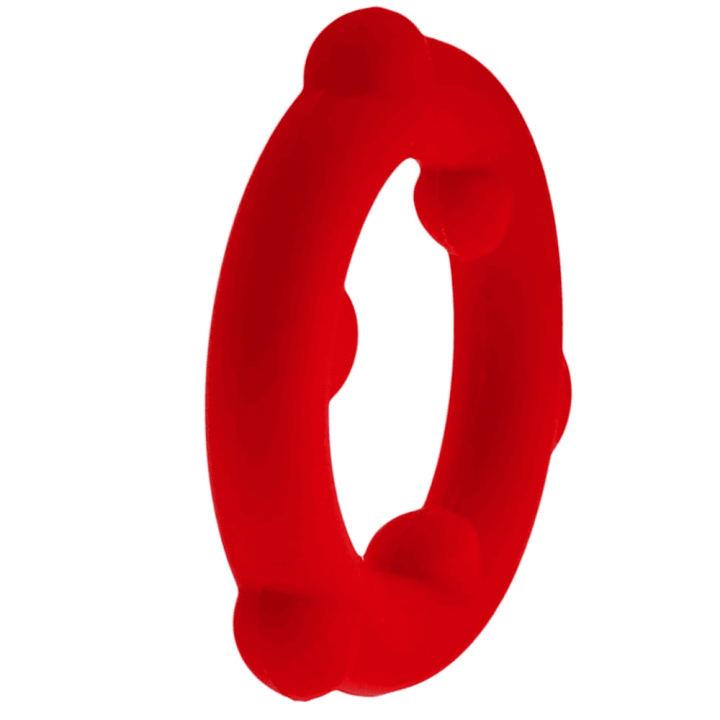 Oxballs [SIL] SPINNER Cockring Red