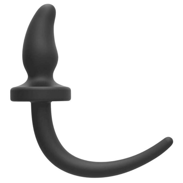 Plug Tail Curvy Dog S 7 x 3cm - Tail 20cm