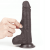 Sliding Skin Dildo 13 x 3.5cm Brown