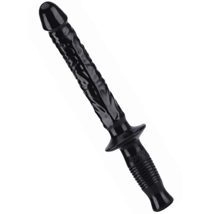 Dildo handle The Manhandler 23 x 4cm Black
