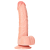 BALLS CURVED RealRock dildo 12.5 x 3.6cm