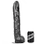 HUNG'R BRUTUS Dildo Black 17.5 inch : 44.5 cm : Ø 7.3 cm