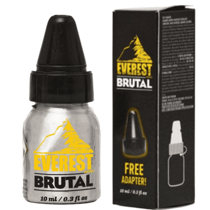 Poppers EVEREST BRUTAL Mini 10ml +  Adapter