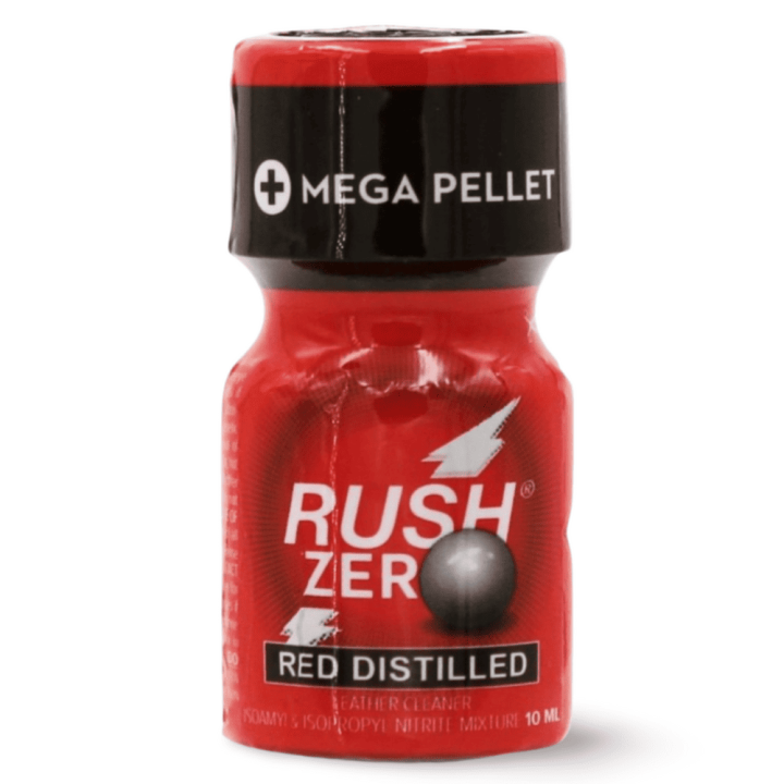 Poppers RUSH ZERO Red Distilled 10 ml