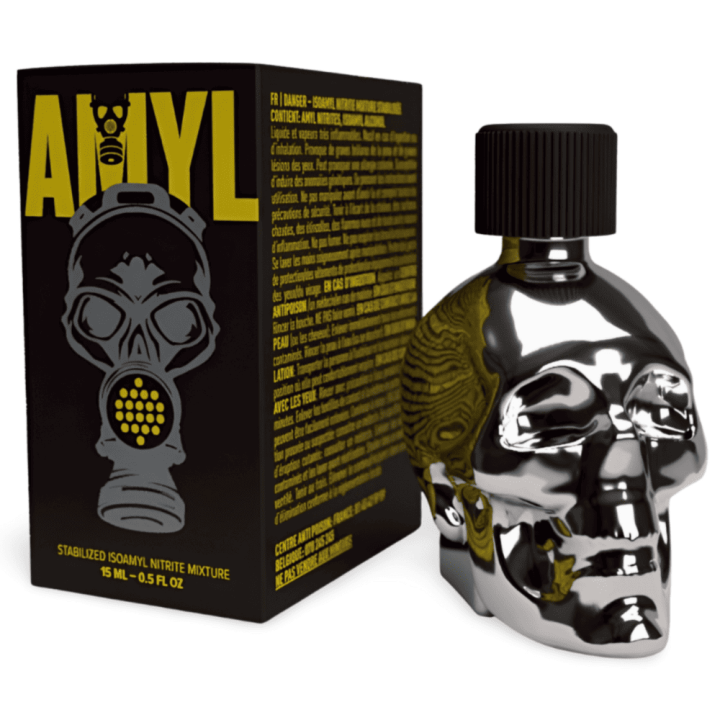 Poppers AMYL SILVER SKULL 15 ml