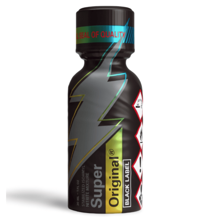 Poppers SUPER ORIGINAL Black Label 30 ml