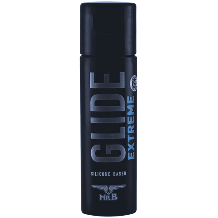 Mister B GLIDE Extreme - relaksujący i znieczulający lubrykant silikonowy 30 ml