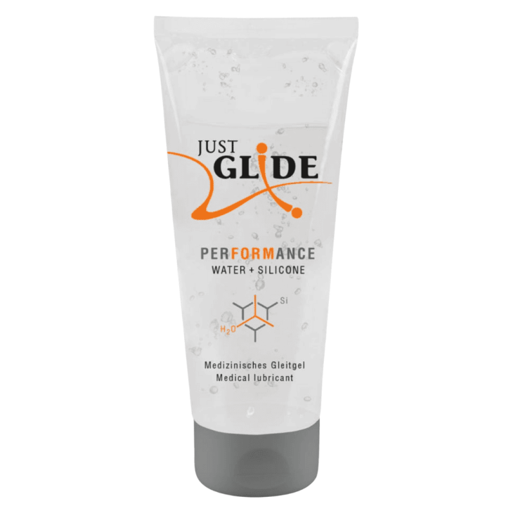 Just Glide Performance Hybrydowy żel nawilżający wodno-silikonowy 200 ml