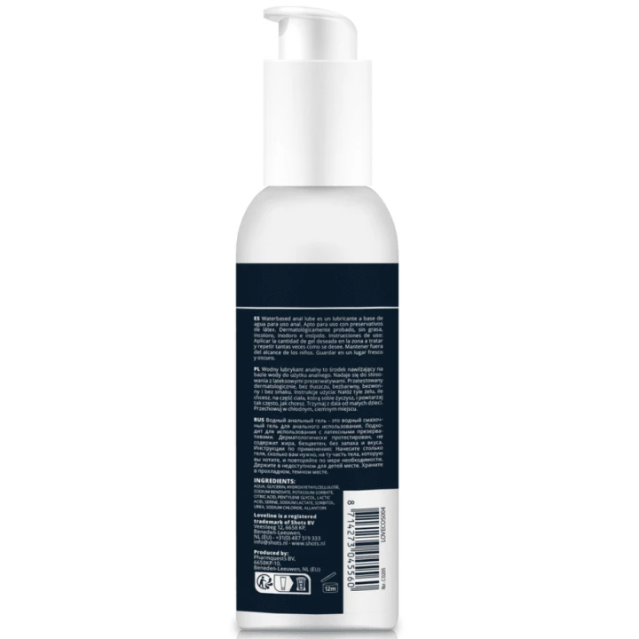 Anal Lubricant żel analny na bazie wodny - 5.1 fl oz / 150 ml