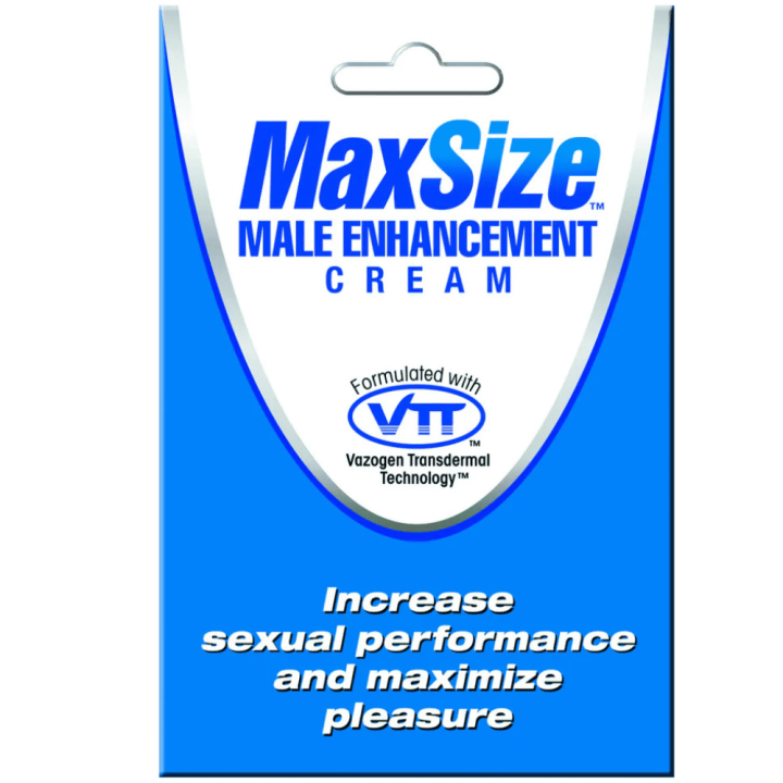 Swiss Navy Krem wzmacniający erekcję MAX Size - Male Enhancement Cream - 0.18 fl oz / 5 ml - Sachet
