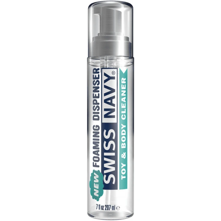 Swiss Navy Pianka do czyszczenia zabawek i ciała Toy and Body Cleaner - Foaming Dispenser - 7 fl oz / 207 ml