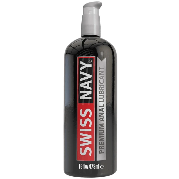 Swiss Navy Anal Premium Lubricant Siliconebased - 16 fl oz / 473 ml