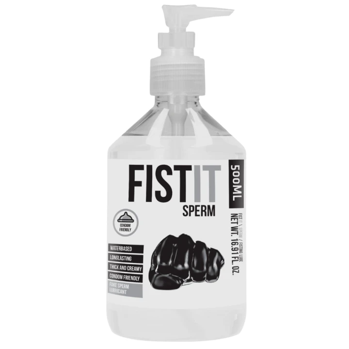 Fist It Semen Lube - 500ml Pump Bottle